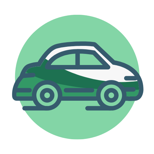 Green Car Icon